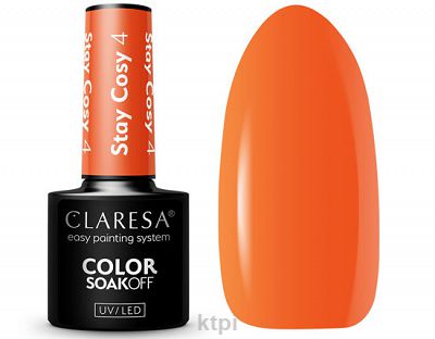 Claresa Lakier Hybrydowy 4 Stay Cosy 5 ml