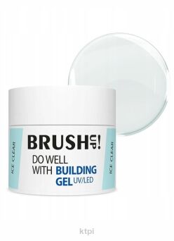 Brushup! Żel budujący Do Well with Building Gel Ice Clear 12g