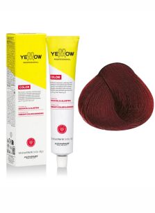Yellow Professional Alfaparf  Color Permanent farba do włosów KOLOR 5.66S 100 ml