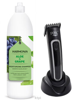 Fox Reggae Trymer czarny + Szampon Harmonia Aloes