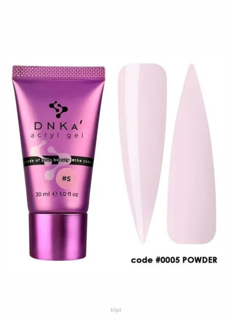 DNKA żel akrylowy  kolor 0005 powder w tubce 30 g