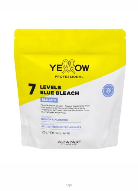 Yellow Professional  7 Levels Blue Bleach Puder Rozjaśniający 500 g