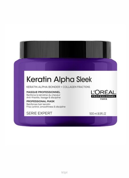 L`Oreal Professionnel Keratin Alpha Sleek, maska wygładzająca 500ml