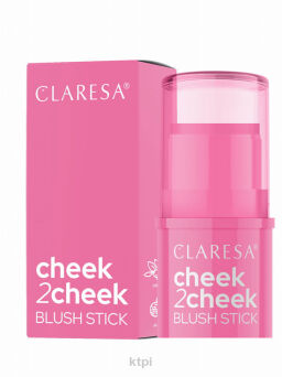 Claresa Cheek2Cheek Róż do policzków w sztyfcie Candy Pink 01 6 g