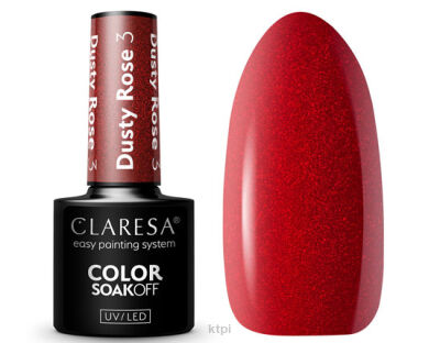 Claresa Lakier Hybrydowy 3 Dusty Rose 5 ml