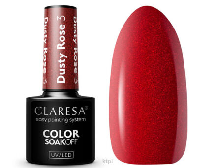 Claresa Lakier Hybrydowy 3 Dusty Rose 5 ml