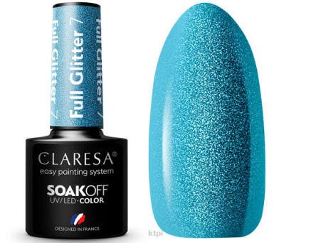 Claresa Lakier Hybrydowy 7 Full Glitter 5 ml