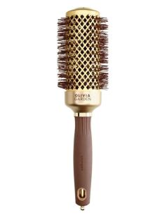 Olivia Garden Expert blowout shine szczotka do modelowania gold&brown 45 mm