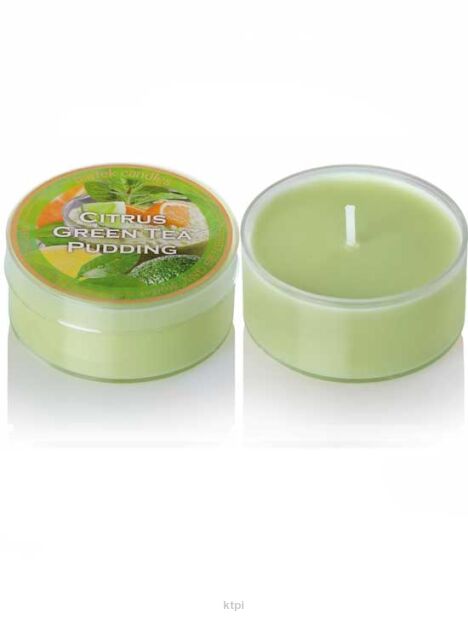 Bartek Candles  Green Tea Pudding With Citrus Świeca Zapachowa 40 g