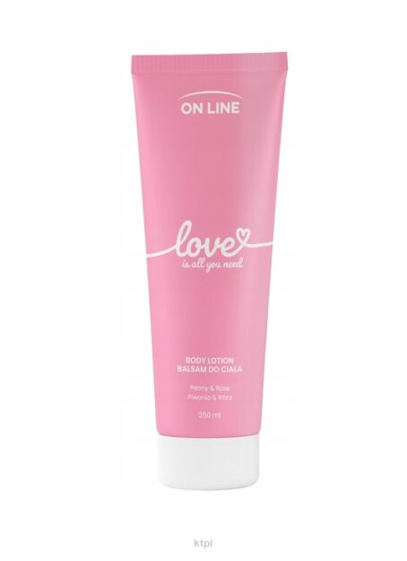 ON LINE Balsam do ciała Love - piwonia i róża 250 ml