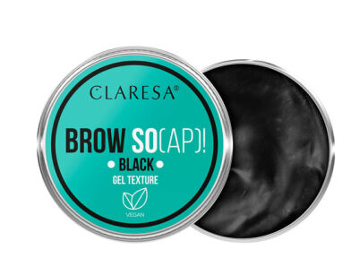 Claresa Brow SO(AP)! mydełko do brwi czarne 30 ml