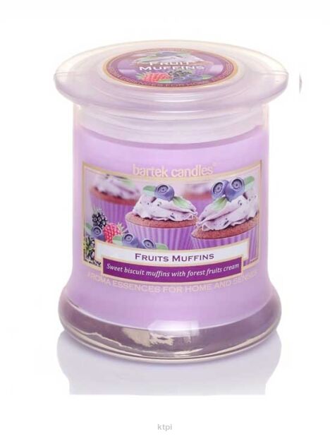 Bartek Candles Fruit Muffins Forest Fruits Świeca 260 g