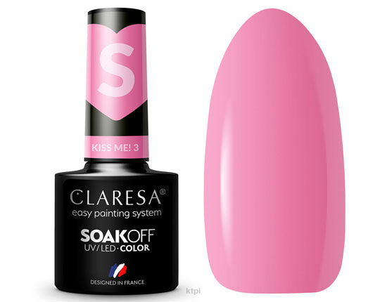 Claresa Lakier Hybrydowy 3 Kiss Me 5 ml