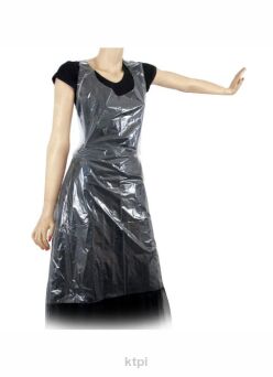 Fartuch Foliowy Ochronny 50szt Bezbarwny