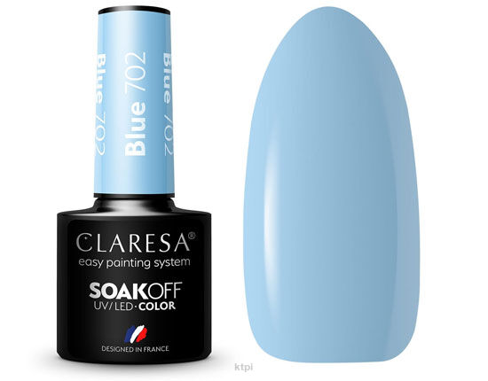 Claresa Lakier Hybrydowy 702 Blue 5 ml