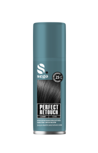 SEGO Perfect Retouch korektor koloru spray do odrostów czarny 75 ml