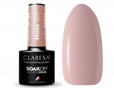 Claresa Lakier Hybrydowy 109 Nude 5 ml