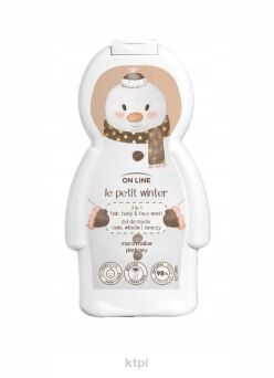 ON LINE Bałwanek Żel 3w1 do mycia ciała włosów i twarzy 350 ml