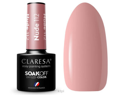 Claresa Lakier Hybrydowy 112 Nude 5 ml