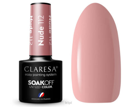 Claresa Lakier Hybrydowy 112 Nude 5 ml