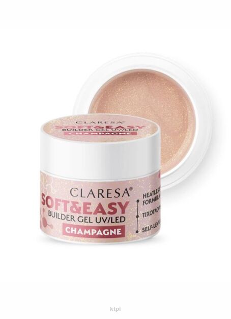 Claresa Soft&Easy Żel Budujący Champagne 90g