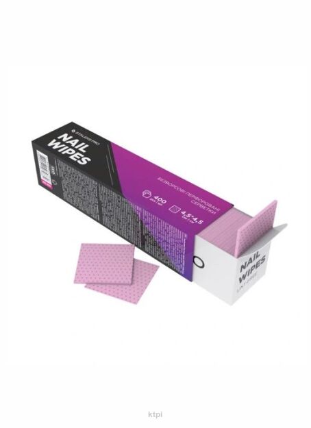 Staleks Pro Nails Wipes Waciki bezpyłowe perforowane 400 sztuk