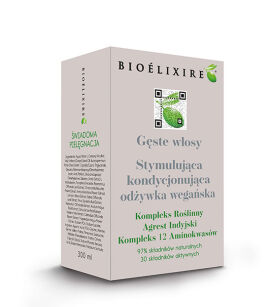 Bioelixire Odżywka wegańska Gęste włosy 300ml