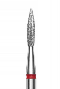 STALEKS frez diamentowy FA11R023/8 red płomyk