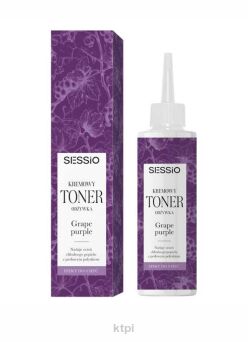 SESSIO Kremowy Toner Odżywka Grape Purple 100 ml