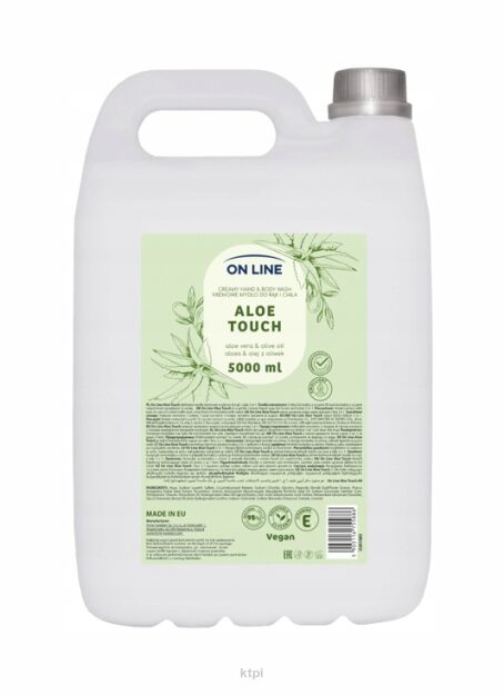 ON LINE Kremowe mydło 2w1 Aloe Touch 5000 ml