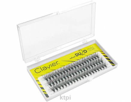 Clavier Du2o Double Volume kępki rzęs 9 mm