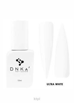 DNKA Gel Polish ultra white lakier żelowy 12g