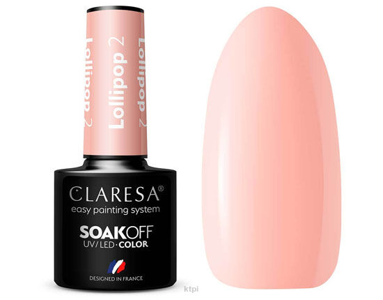 Claresa Lakier Hybrydowy 2 Lolipop 5 ml