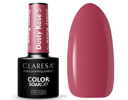 Claresa Lakier Hybrydowy 5 Dusty Rose 5 ml