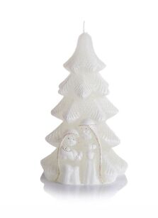 Bartek Candles Holy Christmas Tree Świeca Choinka 80x150 mm