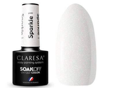 Claresa Lakier Hybrydowy 1 Sparkle 5 ml