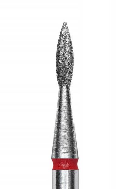 STALEKS frez diamentowy FA11R018/8 red płomyk