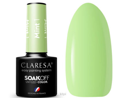 Claresa Lakier Hybrydowy 1 Mint 5 ml
