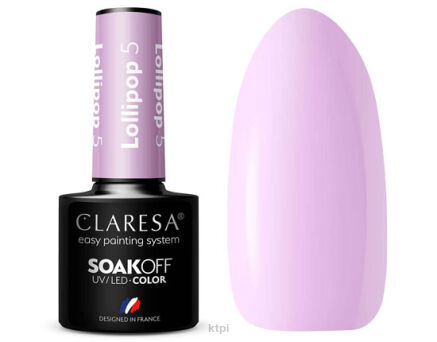 Claresa Lakier Hybrydowy 5 Lolipop 5 ml