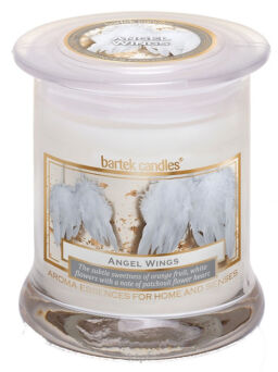 Bartek Candles Świeczka Christmas Angel Wings 260g