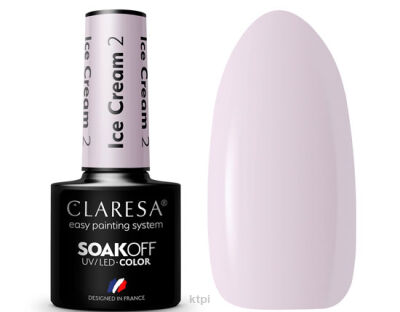Claresa Lakier Hybrydowy 2 Ice Cream 5 ml