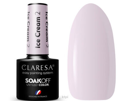 Claresa Lakier Hybrydowy 2 Ice Cream 5 ml