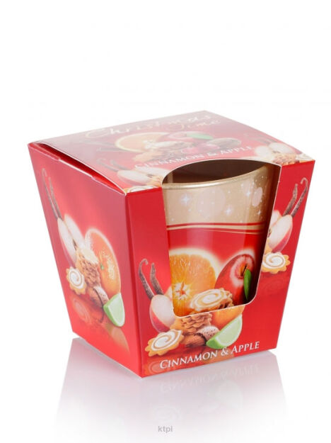 Bartek Candles Christmas Time Apple Świeca Zapachowa 115 g