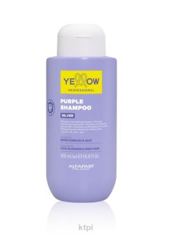 Yellow Professional Silver szampon włosów blond farbowanych i siwych 500ml