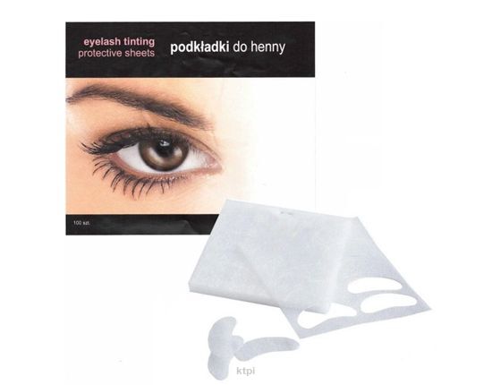 Podkładki do henny Płatki pod oczy 100 sztuk