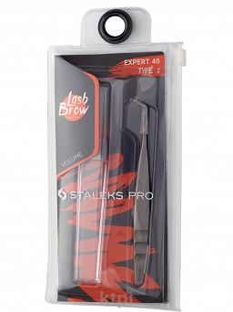 STALEKS PRO EXPERT pęseta do rzęs TE-40/2