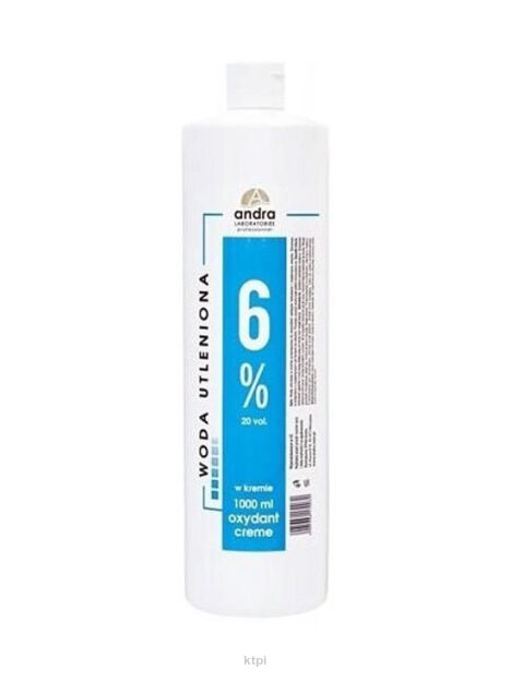 Andra Woda Utleniona Oxydant W Kremie 6% 1L