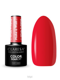 Claresa MAKE A WISH 2 Lakier hybrydowy do paznokci UV/LED 5g