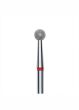 STALEKS PRO frez diamentowa kulka czerwona FA01R040 4 mm - 2
