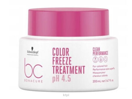 Schwarzkopf BC Color Freeze maska wł.farbowane 200